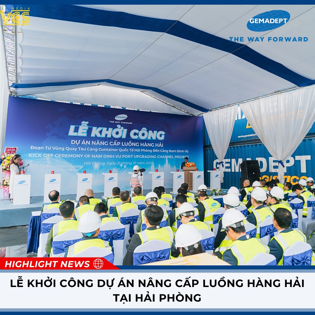 Commencement of the project to open up maritime channels to welcome large vessels