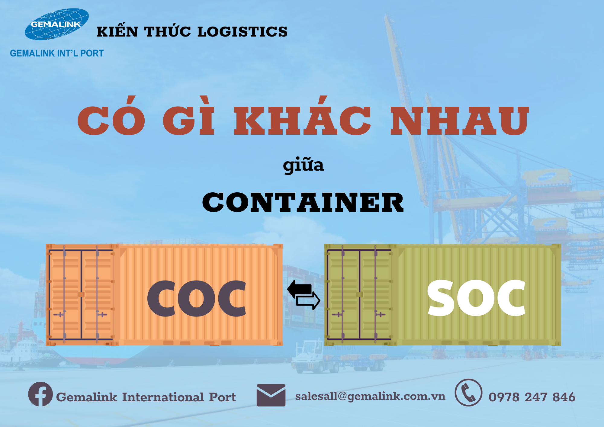 Có gì khác nhau giữa container COC & SOC ?