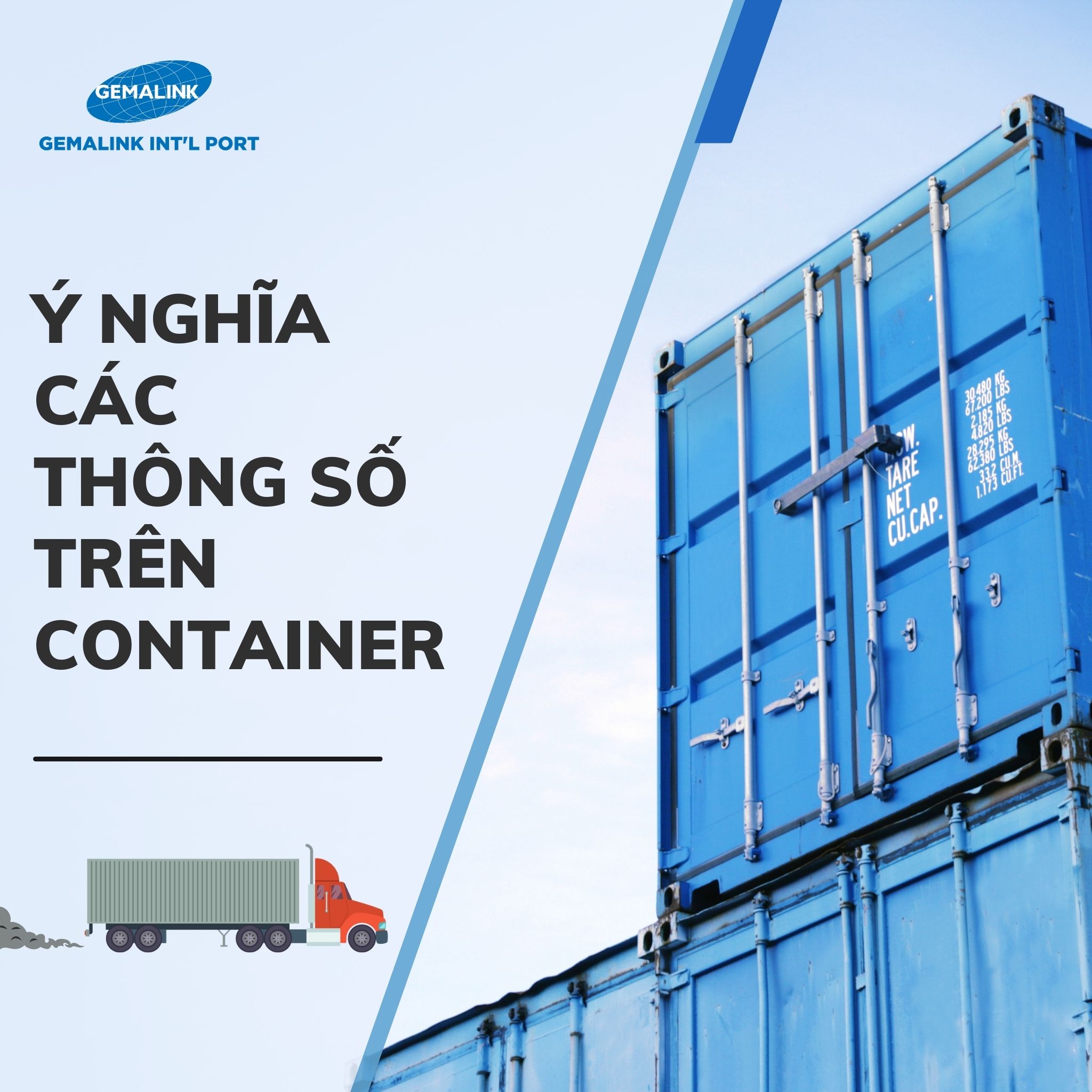 Ý Nghĩa Các Thông Số Trên Container