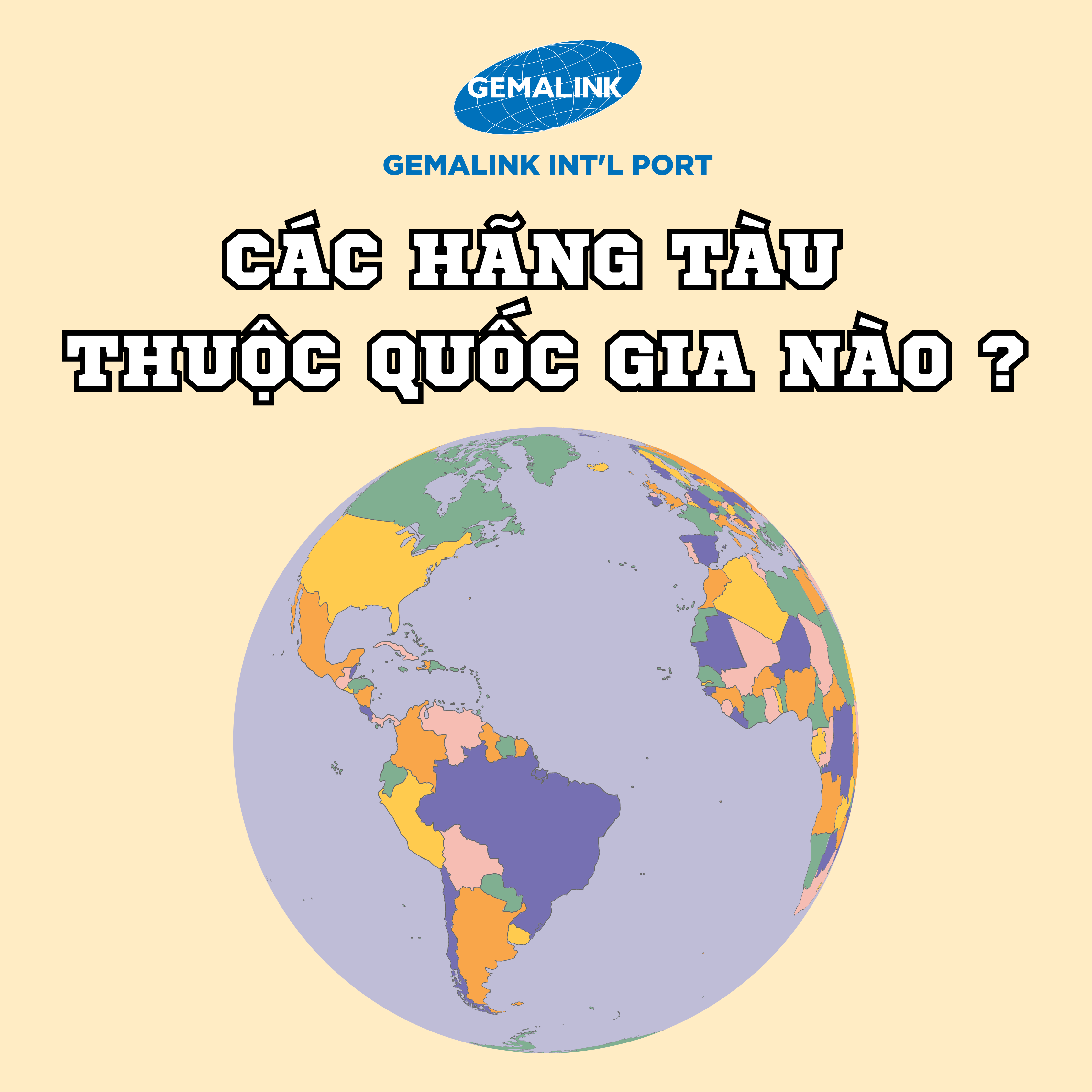 CÁC HÃNG TÀU THUỘC QUỐC GIA NÀO ?