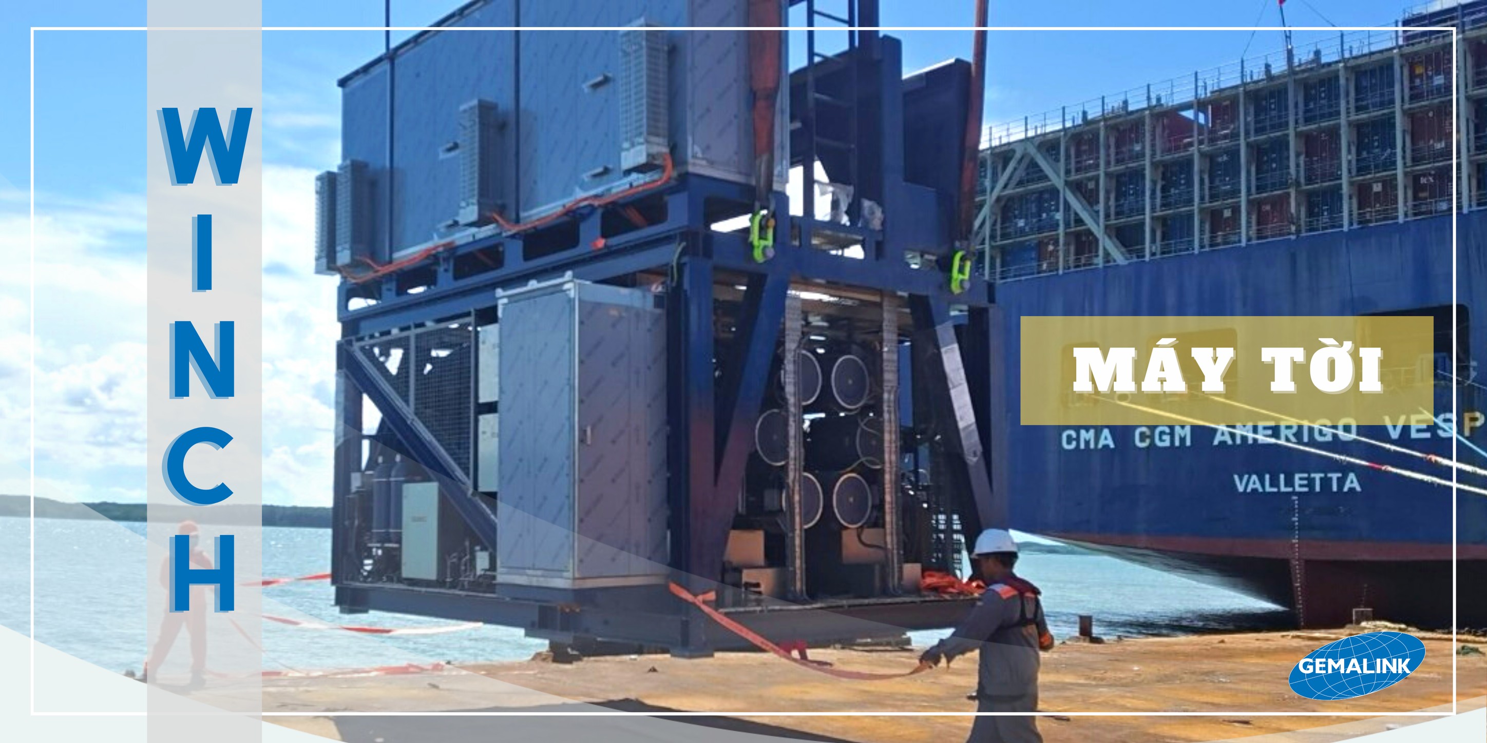 Cảng Gemalink khai thác hàng hóa “siêu trường siêu trọng”