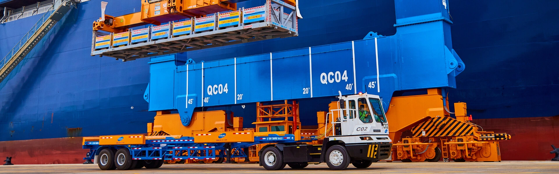 Banner Khai thác cảng nổi