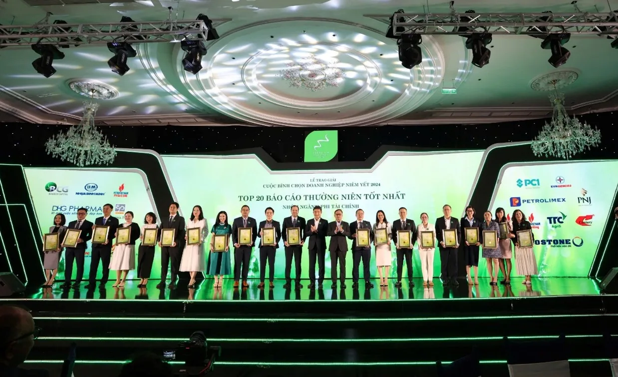 Gemadept 2 năm liên tiếp lọt Top 20 báo cáo thường niên tốt nhất
